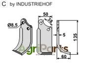 Blade, right model - AgriParts
