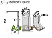 Blade, left model - AgriParts
