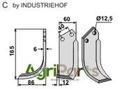 Blade, left model - AgriParts