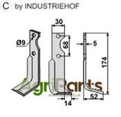 Blade, right model - AgriParts