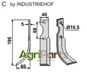 Blade, left model - AgriParts