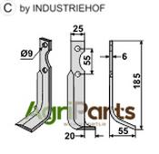 Blade, right model - AgriParts