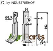 Blade, right model - AgriParts image