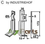 Blade, right model - AgriParts
