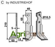 Blade, left model - AgriParts