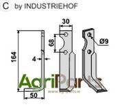 Blade, left model - AgriParts