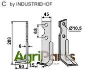 Blade, left model - AgriParts image