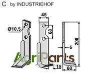 Blade, right model - AgriParts