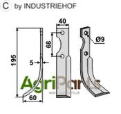 Blade, left model - AgriParts