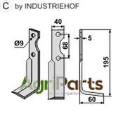 Blade, right model - AgriParts
