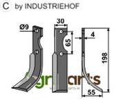 Blade, right model - AgriParts image