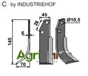Blade, left model - AgriParts image