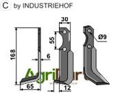 Blade, left model - AgriParts