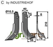 Blade, right model - AgriParts