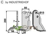 Blade, left model - AgriParts image