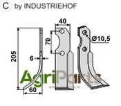 Blade, left model - AgriParts