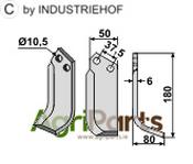 Blade, right model - AgriParts image
