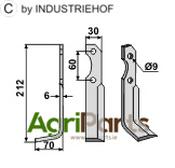 Blade, left model - AgriParts image