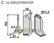 Blade, left model - AgriParts