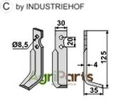 Blade, right model - AgriParts