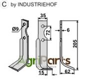 Blade, right model - AgriParts