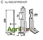 Blade, left model - AgriParts