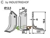 Blade, right model - AgriParts