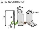 Blade, left model - AgriParts