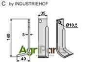 Blade, left model - AgriParts image