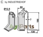 Blade, right model - AgriParts