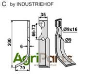 All-purpose Blade, left model - AgriParts