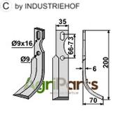 All-purpose Blade, right model - AgriParts
