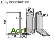 Blade, left model - AgriParts