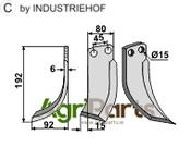 Blade, left model - AgriParts