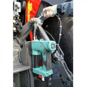 Electric Grease Gun with magnetic atachment 2 foot grease pipe with different nipple types for flexibility. Can use standard grease cartridge - AgriParts image