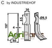 Blade, left model - AgriParts