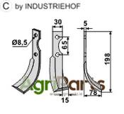 Blade, right model - AgriParts image