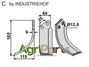 Blade, left model - AgriParts