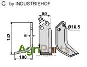 Blade, left model - AgriParts