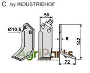 Blade, right model - AgriParts