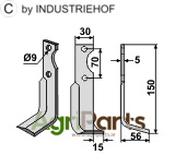 Blade, right model - AgriParts