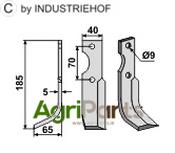 Blade, left model - AgriParts image