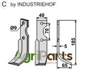Blade, right model - AgriParts
