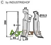 Blade, left model - AgriParts