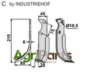 Blade, left model - AgriParts