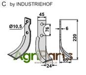 Blade, right model - AgriParts