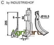 Blade, left model - AgriParts
