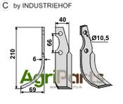 Blade, left model - AgriParts