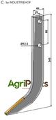Row cutter hook - Hard metal - AgriParts