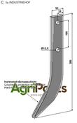 Row cutter hook - AgriParts